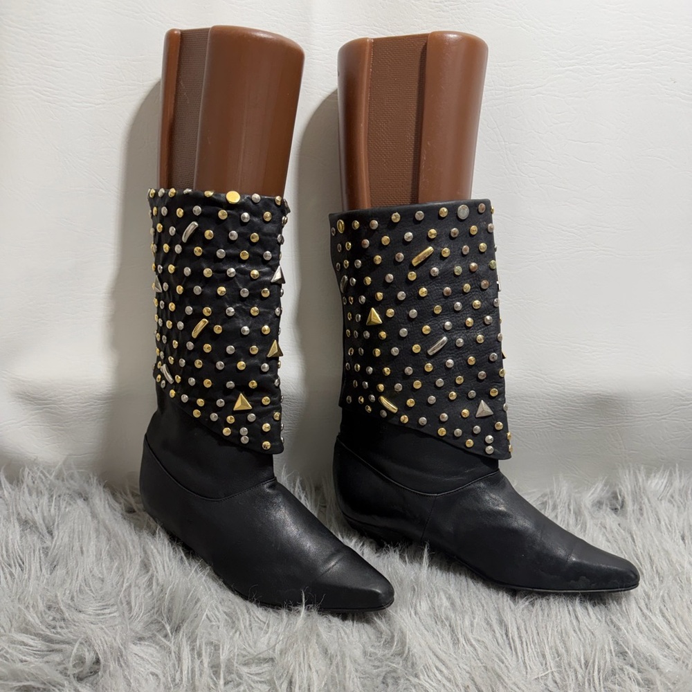 Fantasy Collection Studded Ankle Boots